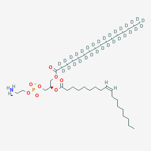 Chemical structure of 16:0-18:1 PE-d31