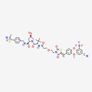 Chemical structure of PROTAC_ERRα