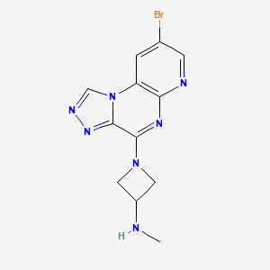 Chemical structure of Izuforant