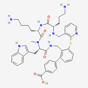 Chemical structure of Zosurabalpin