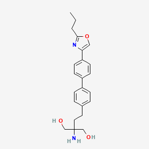 Chemical structure of IMMH001