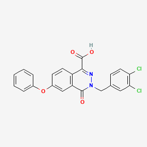 Chemical structure of PPARγ phosphorylation inhibitor 1