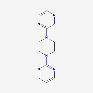 Chemical structure of HIV-1 inhibitor-47