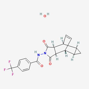 Chemical structure of Tecovirimat monohydrate