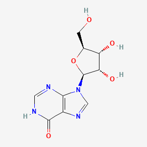 Chemical structure of L-Inosine
