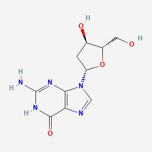 Chemical structure of 2'-Deoxy-L-guanosine