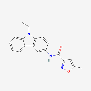 Chemical structure of Neuropeptide Y5 receptor ligand-1