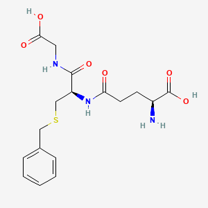Chemical structure of S-Benzylglutathione