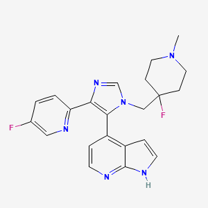 Chemical structure of MU1742