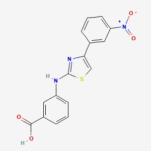 Chemical structure of CK2α-IN-1