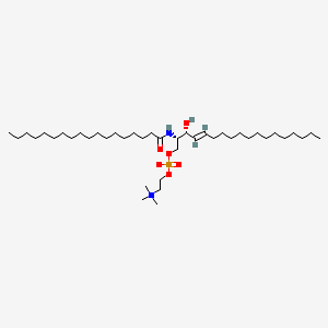 Chemical structure of N-Stearoylsphingomyelin