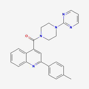 Chemical structure of lucPpy-IN-1