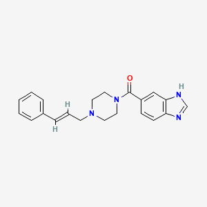 Chemical structure of SpdSyn binder-1