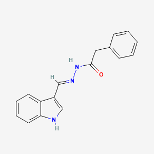 Chemical structure of Antiproliferative agent-16