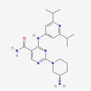 Chemical structure of CS640