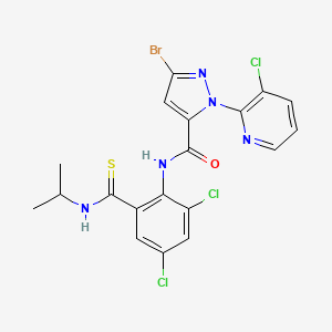 Chemical structure of Thiotraniliprole