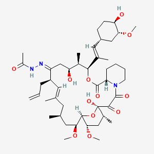 Chemical structure of APX879