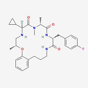 Chemical structure of Ulimorelin