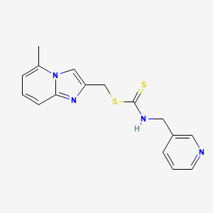 Chemical structure of SARS-CoV-2 3CLpro-IN-13