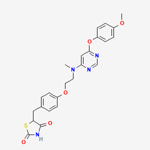 Chemical structure of Lobeglitazone