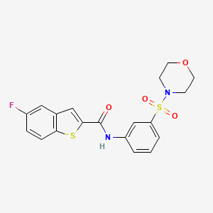 Chemical structure of WAY-659873