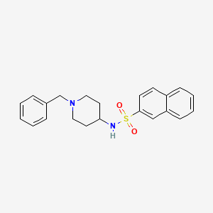 Chemical structure of WAY-639228