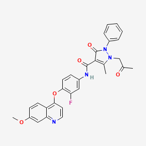 Chemical structure of GRL018-21