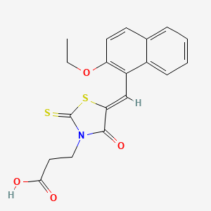 Chemical structure of WAY-620445