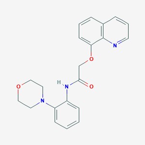 Chemical structure of WAY-639872