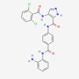 Chemical structure of CDK/HDAC-IN-3