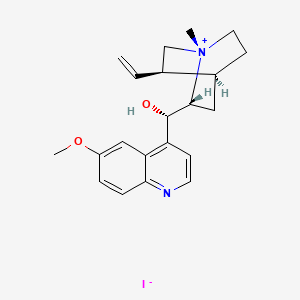 Chemical structure of Quinidine methiodide