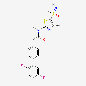 Chemical structure of IM-250