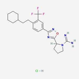 Chemical structure of SLP9101555