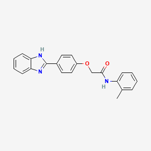 Chemical structure of LasR-IN-3
