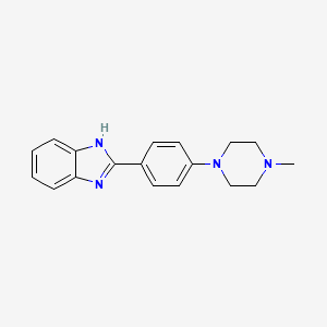 Chemical structure of LasR-IN-4
