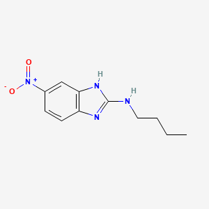 Chemical structure of AV123