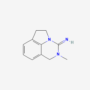 Chemical structure of JBSNF-000028 free base