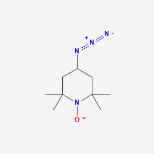 Chemical structure of N3-TEMPO