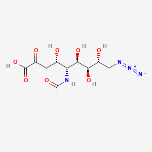 Chemical structure of 9AzNue5Ac
