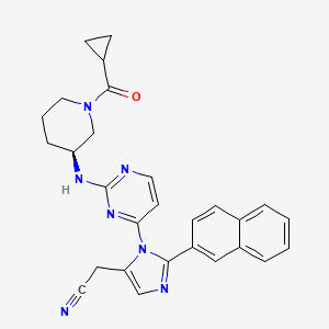 Chemical structure of JNK3 inhibitor-4