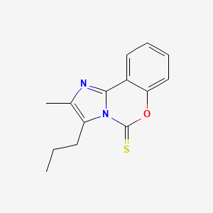 Chemical structure of NaV1·2/1·6 channel blocker-1