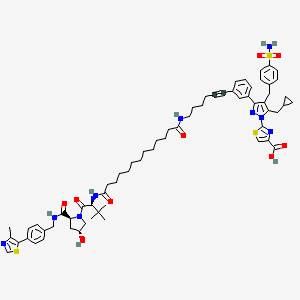 Chemical structure of MS6105