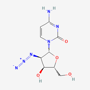 Chemical structure of 2'-Azido-2'-deoxycytidine