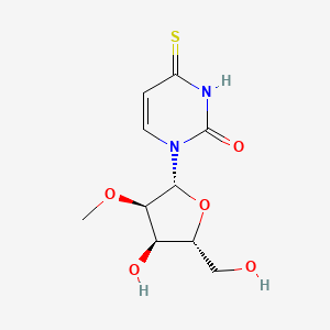 Chemical structure of 2'-O-Methyl-4-thiouridine