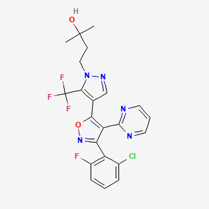 Chemical structure of Izumerogant