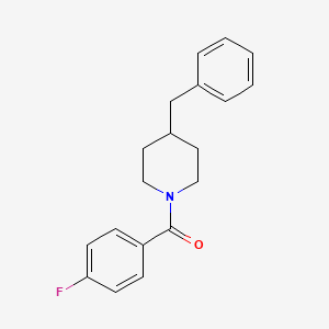 Chemical structure of p38α inhibitor 3
