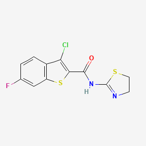 Chemical structure of MMV676584