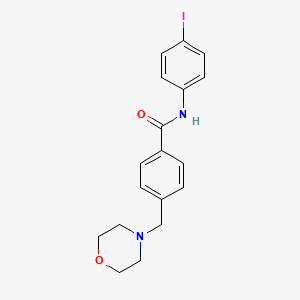 Chemical structure of HIF-1 inhibitor-4