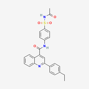Chemical structure of Flaviviruses-IN-3