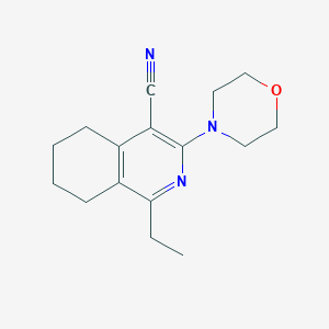 Chemical structure of mGluR3 modulator-1